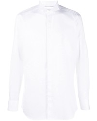 weißes Langarmhemd von D4.0