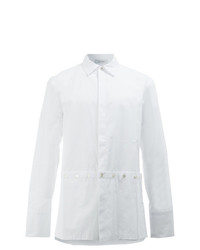 weißes Langarmhemd von Delada