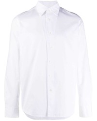 weißes Langarmhemd von Dell'oglio