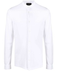 weißes Langarmhemd von Dell'oglio