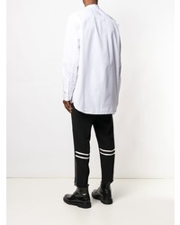 weißes Langarmhemd von Jil Sander