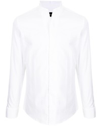 weißes Langarmhemd von Emporio Armani