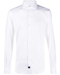 weißes Langarmhemd von Fay