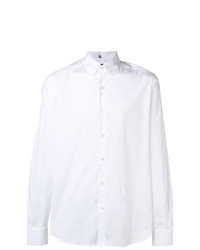 weißes Langarmhemd von Fay