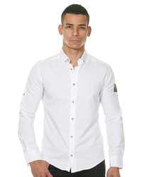 weißes Langarmhemd von FIOCEO