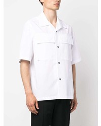 weißes Langarmhemd von Jil Sander