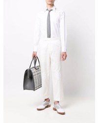 weißes Langarmhemd von Thom Browne