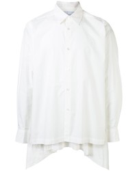 weißes Langarmhemd von Fumito Ganryu