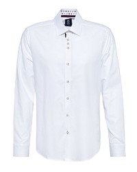weißes Langarmhemd von GABANO