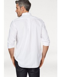 weißes Langarmhemd von Gant