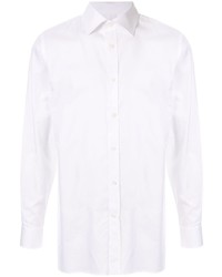 weißes Langarmhemd von Gieves & Hawkes