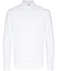 weißes Langarmhemd von Gitman Vintage