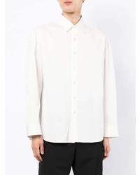 weißes Langarmhemd von Yoshiokubo