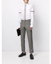 weißes Langarmhemd von Thom Browne