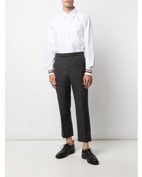 weißes Langarmhemd von Thom Browne