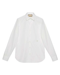 weißes Langarmhemd von Gucci