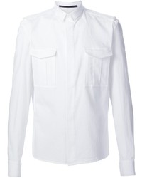 weißes Langarmhemd von Haider Ackermann