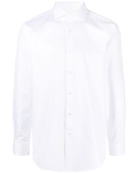 weißes Langarmhemd von Hugo