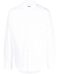 weißes Langarmhemd von Jacob Cohen