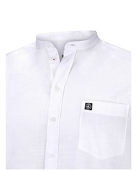 weißes Langarmhemd von Jan Vanderstorm