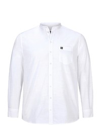 weißes Langarmhemd von Jan Vanderstorm