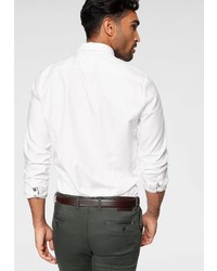 weißes Langarmhemd von Joop Jeans