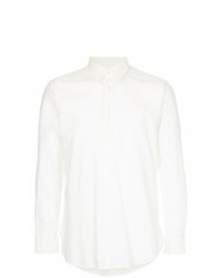 weißes Langarmhemd von Kent & Curwen