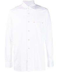 weißes Langarmhemd von Kiton