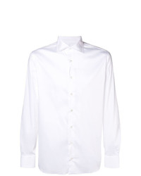 weißes Langarmhemd von Lardini