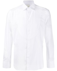 weißes Langarmhemd von Leqarant