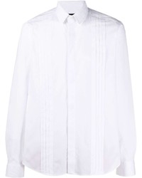 weißes Langarmhemd von Les Hommes