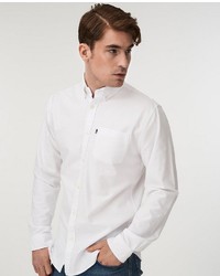 weißes Langarmhemd von Lexington