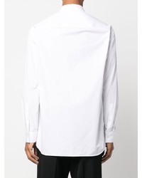 weißes Langarmhemd von Jil Sander