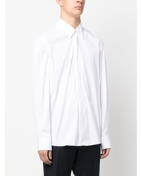 weißes Langarmhemd von Low Brand
