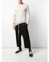 weißes Langarmhemd von Rick Owens