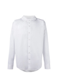weißes Langarmhemd von Lucio Vanotti