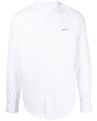weißes Langarmhemd von Maison Labiche