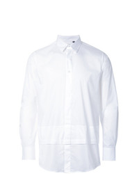 weißes Langarmhemd von Matthew Miller