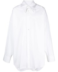 weißes Langarmhemd von MM6 MAISON MARGIELA