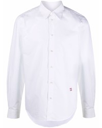 weißes Langarmhemd von MSGM