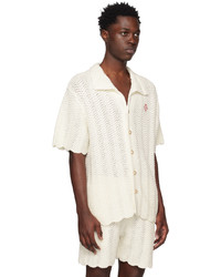 weißes Langarmhemd von Casablanca