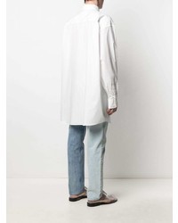 weißes Langarmhemd von Maison Margiela