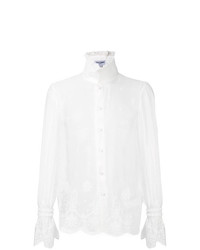 weißes Langarmhemd von Palomo Spain