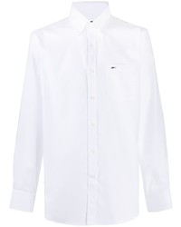 weißes Langarmhemd von Paul & Shark
