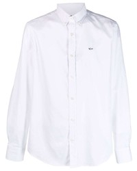 weißes Langarmhemd von Paul & Shark