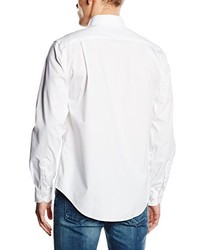 weißes Langarmhemd von Pedro del Hierro