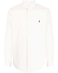 weißes Langarmhemd von Polo Ralph Lauren