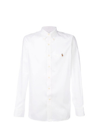 weißes Langarmhemd von Polo Ralph Lauren
