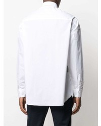 weißes Langarmhemd von Low Brand