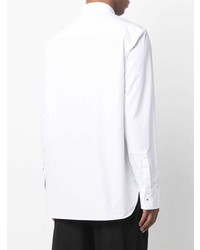 weißes Langarmhemd von Jil Sander